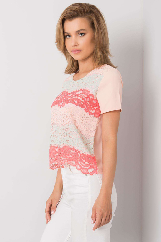 Persikų ir koralų spalvos palaidinė...