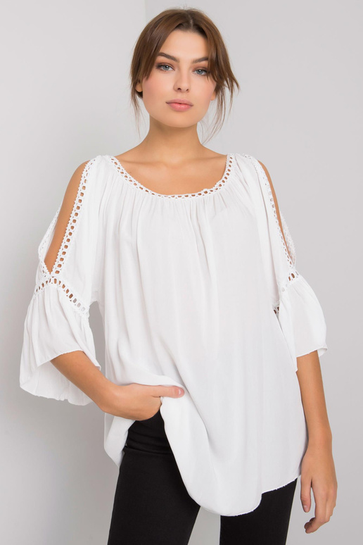 Balta viskozės palaidinė Kearney OCH...