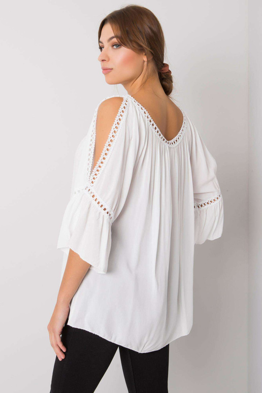 Balta viskozės palaidinė Kearney OCH...