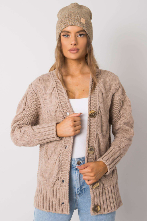 Smėlio ir geltonos spalvos moteriška...