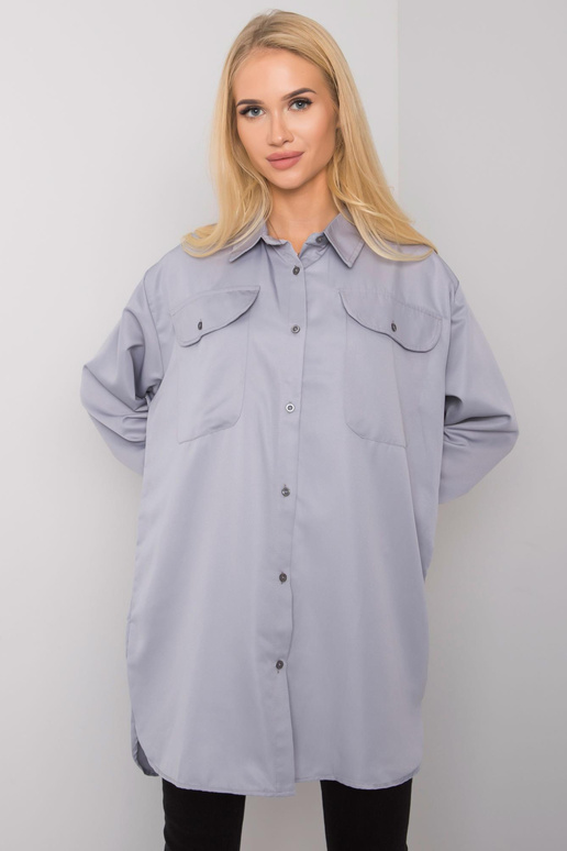 Pilki per dideli Cathy marškiniai