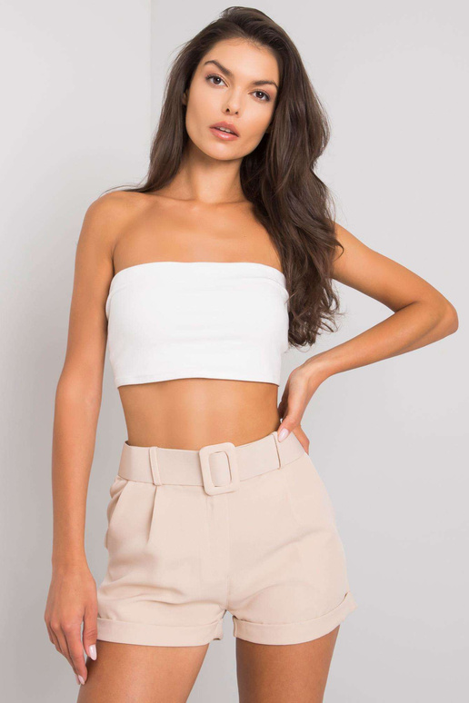 Smėlio spalvos šortai su dirželiu...