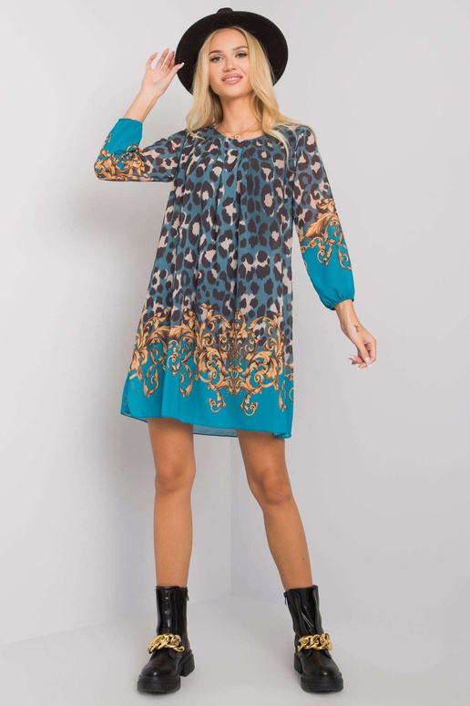 Gyvūnų raštų jūrinė suknelė Sunny OCH...