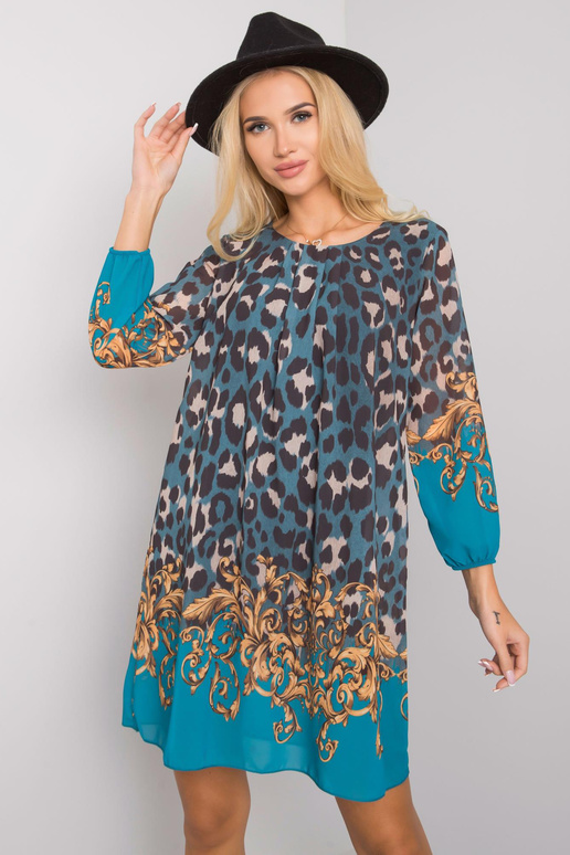 Gyvūnų raštų jūrinė suknelė Sunny OCH...