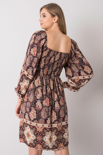 Tamsiai ruda suknelė Hayley...