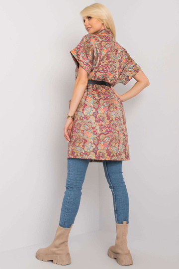 Bordo spalvos paltas...