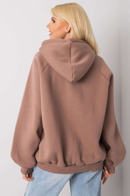 Šviesiai rudas megztinis Dina