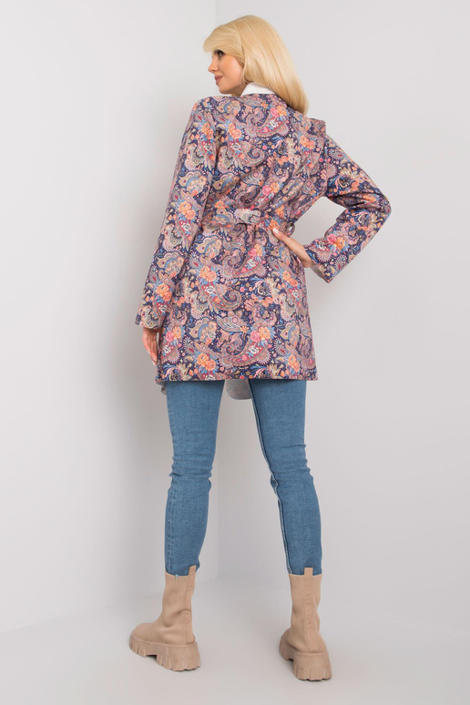 Violetinio rašto moteriškas paltas Aggie