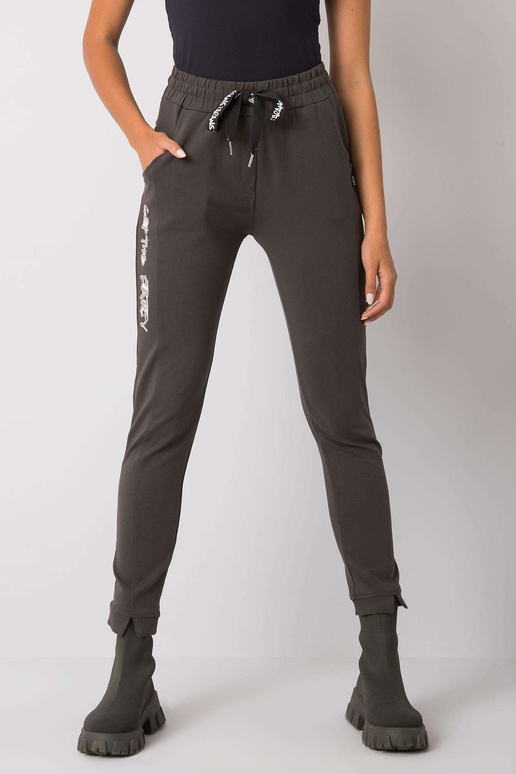 Tamsios chaki spalvos sportinės...