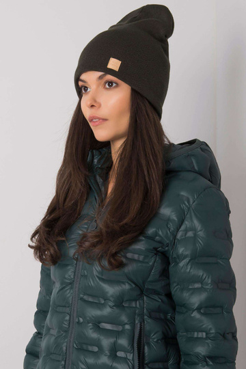 Moteriška chaki spalvos kepurė 2