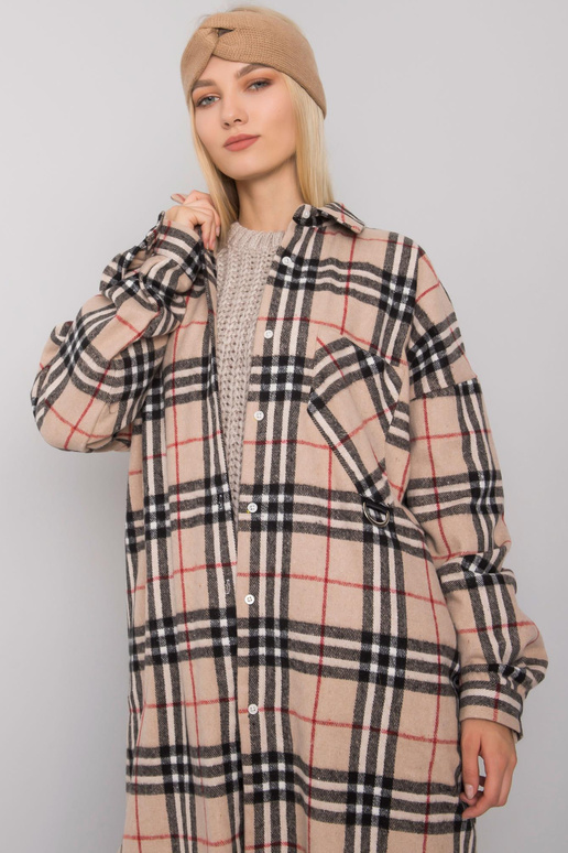 Smėlio ir juodo languoto ilgi...