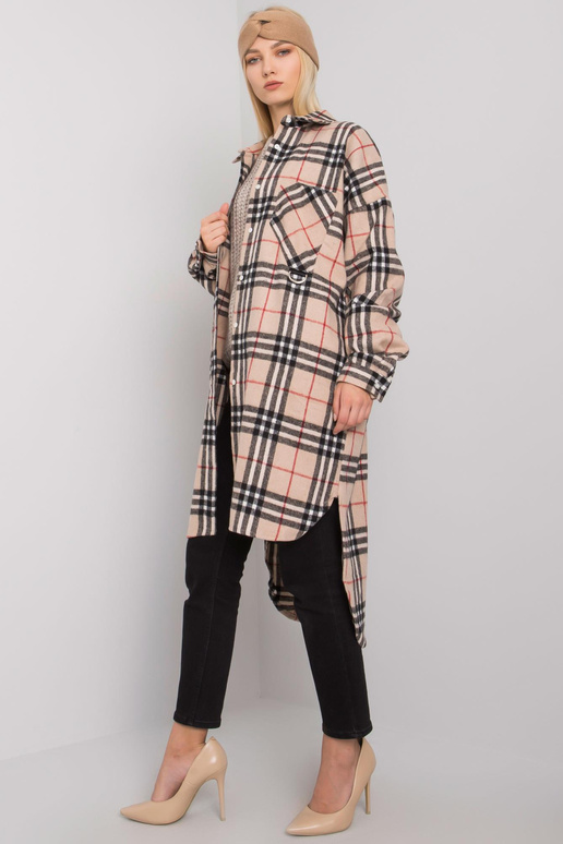 Smėlio ir juodo languoto ilgi...