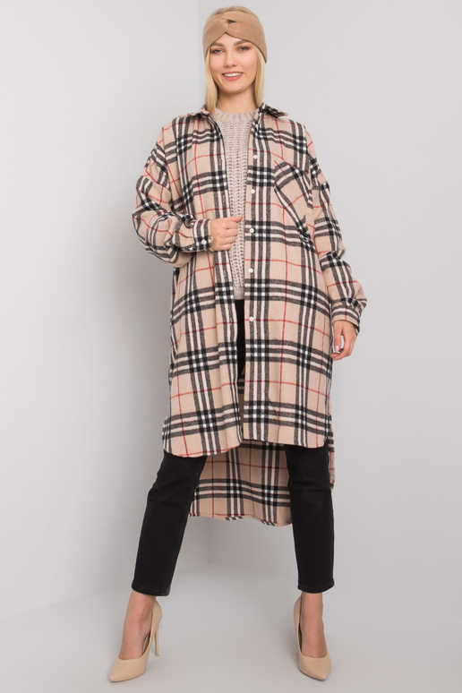 Smėlio ir juodo languoto ilgi...