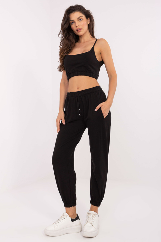 Juodas Mado dviejų dalių rinkinys Juodas Mado dviejų dalių rinkinys