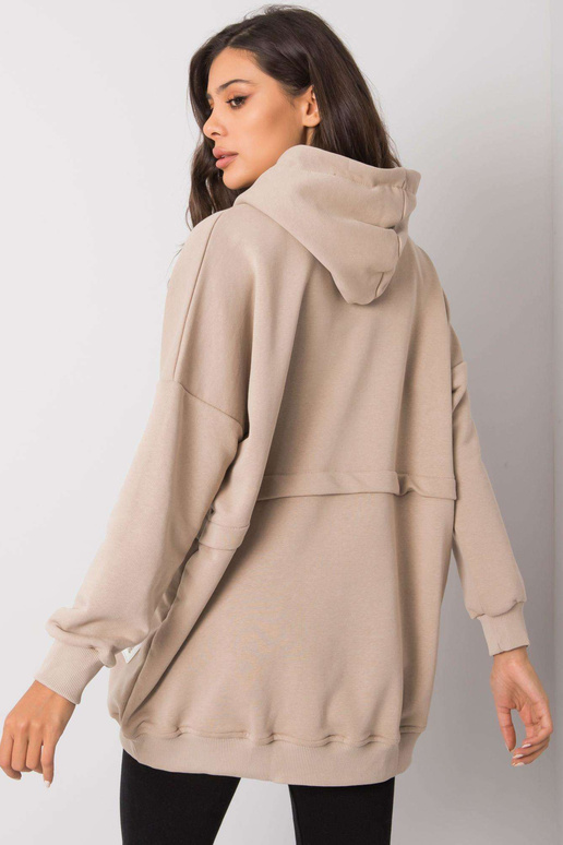 Smėlio spalvos Hoodie Edna