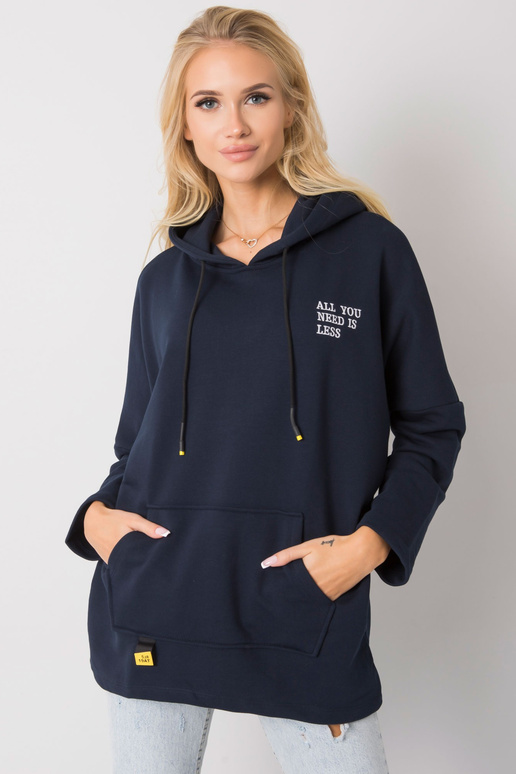 Tamsiai mėlynas Laylla džemperis