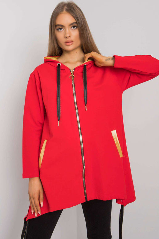 Narissa raudonas megztinis Narissa raudonas megztinis