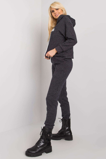 Blake Black Hooded Trikotažo rinkinys