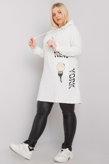 Ecru tunika plius dydis su...