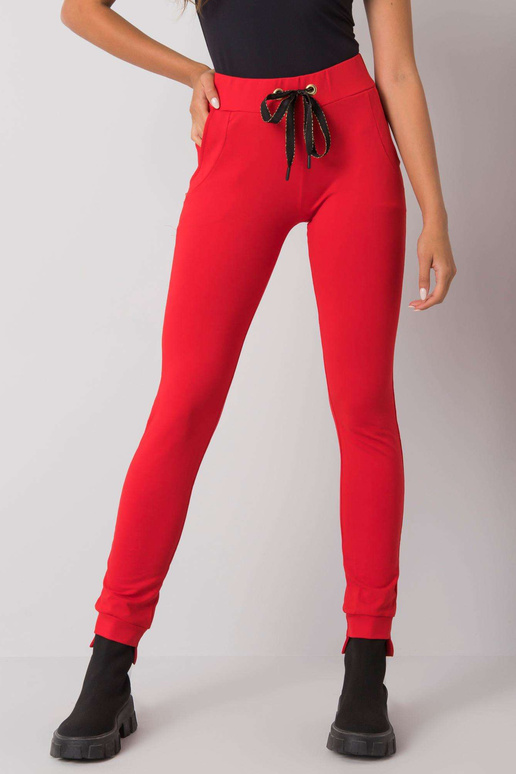 Raudonos Davina medvilninės sportinės...