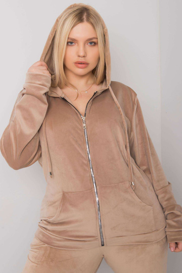 Smėlio spalvos veliūrinis...