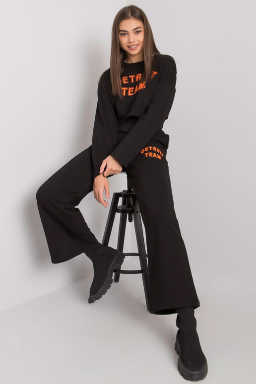 Honorine juodos medvilnės rinkinys