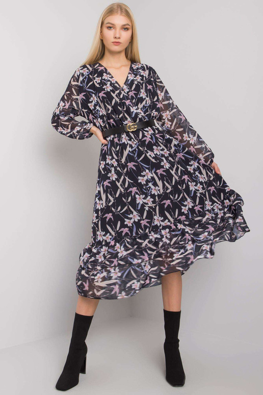 Suknelė-EM-SK-2910-1,36-tamsiai mėlyna Suknelė-EM-SK-2910-1,36-tamsiai mėlyna