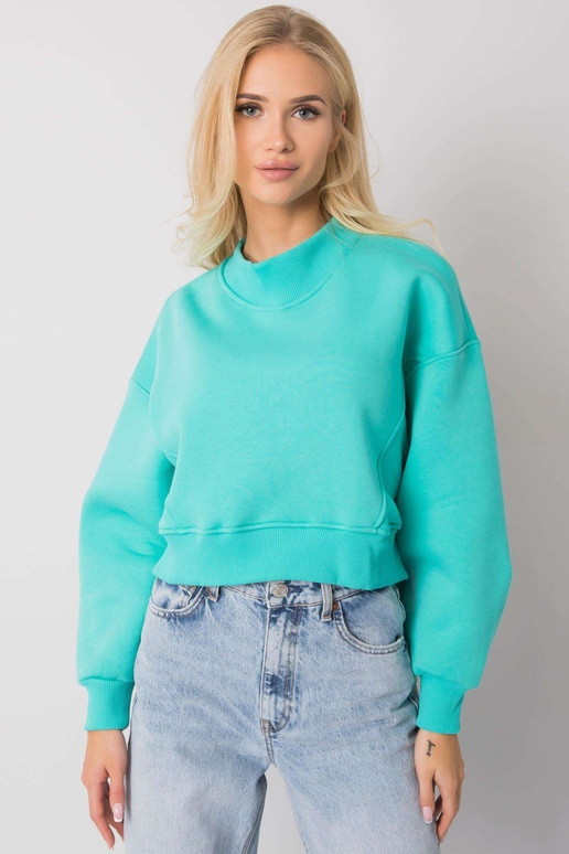 Turkio spalvos megztinis be gobtuvo...