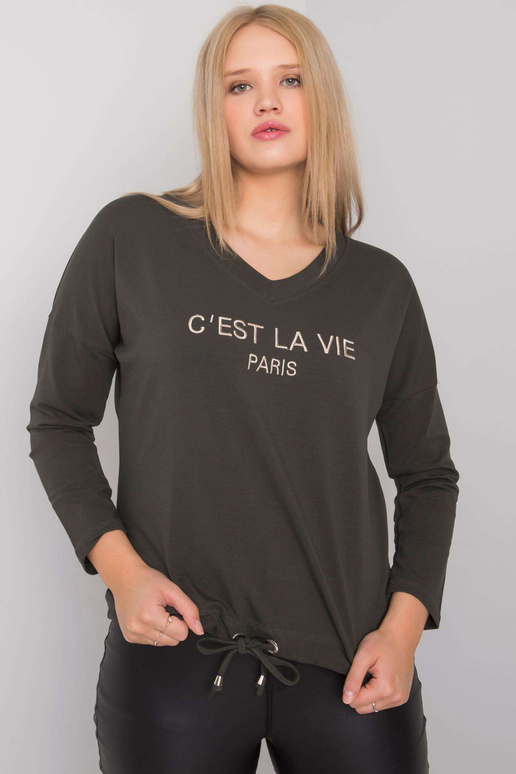 Tamsi chaki spalvos plius dydžio...