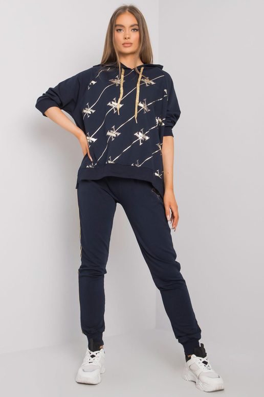 Tamsiai mėlynas dviejų dalių rinkinys...