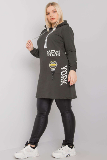 Tamsi chaki tunika plius...