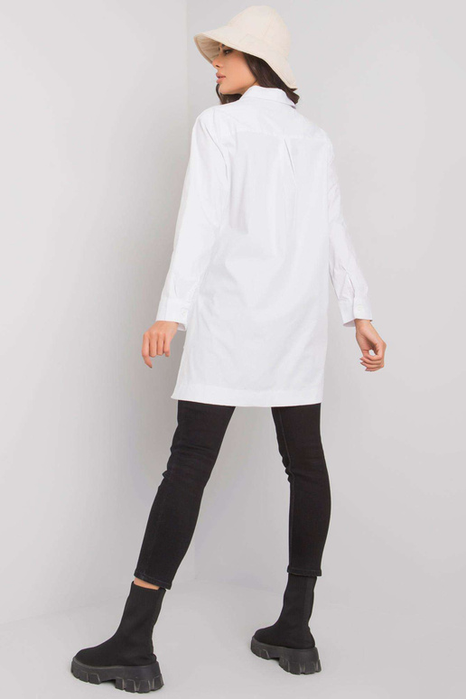 Balti marškiniai su skeltukais Amersham