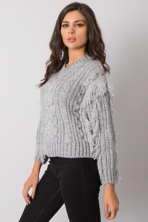 Pilkas megztinis su pynėmis Oregon...