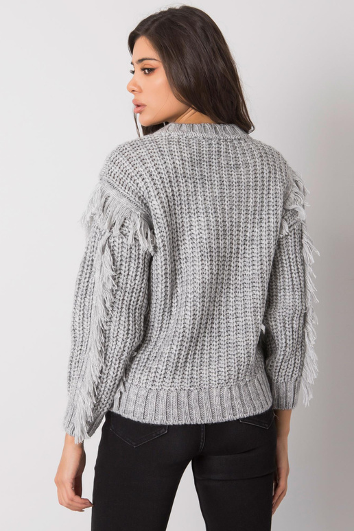 Pilkas megztinis su pynėmis Oregon...