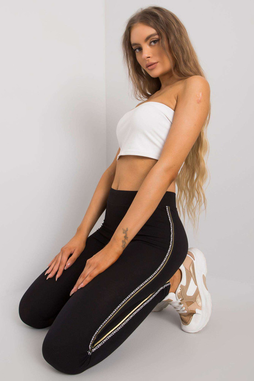 Juodos ir auksinės spalvos medvilnės...