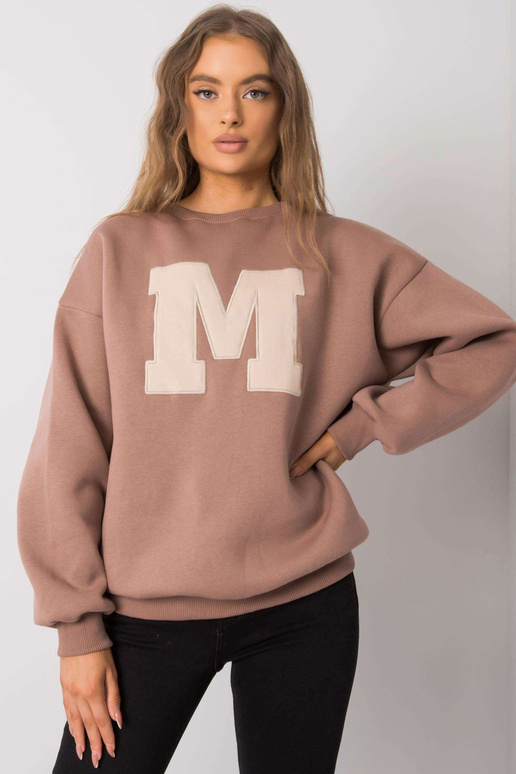 Tamsiai smėlio spalvos medvilninis...