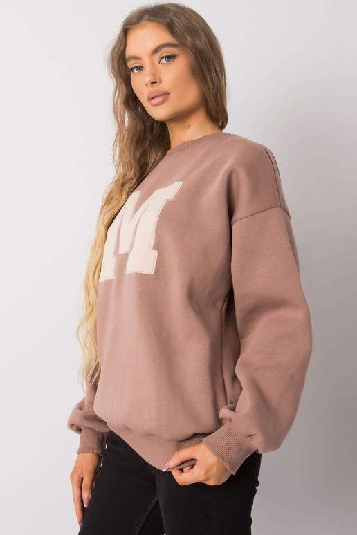 Tamsiai smėlio spalvos medvilninis...