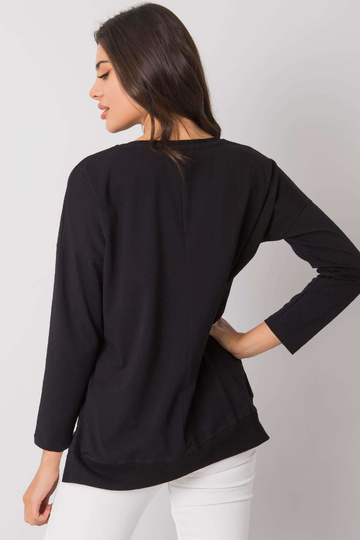 Juoda moteriška medvilninė...