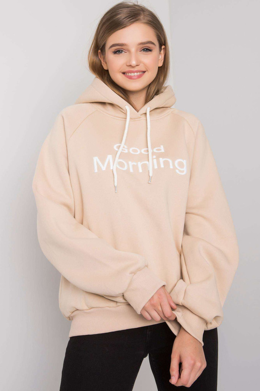 Smėlio spalvos paminkštintas oversize...