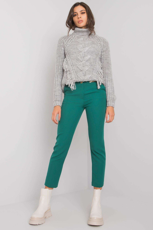 Žalios elegantiškos kelnės Beverley Žalios elegantiškos kelnės Beverley