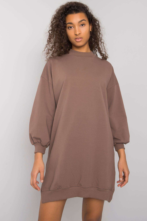 Ruda moteriška medvilninė suknelė... Ruda moteriška medvilninė suknelė...