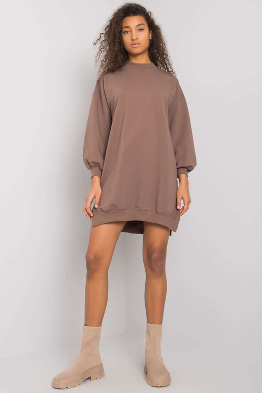 Ruda moteriška medvilninė suknelė... Ruda moteriška medvilninė suknelė...