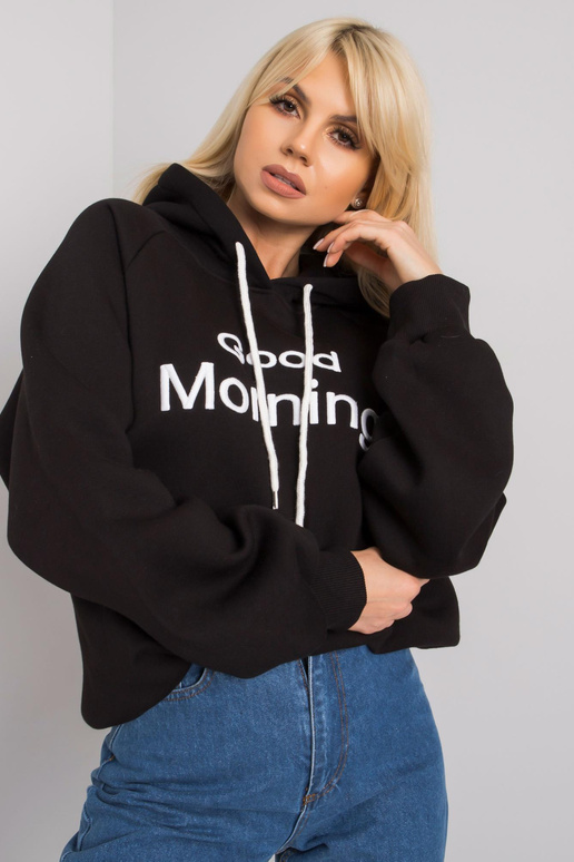 Alice Black Oversized megztinis su gobtuvu