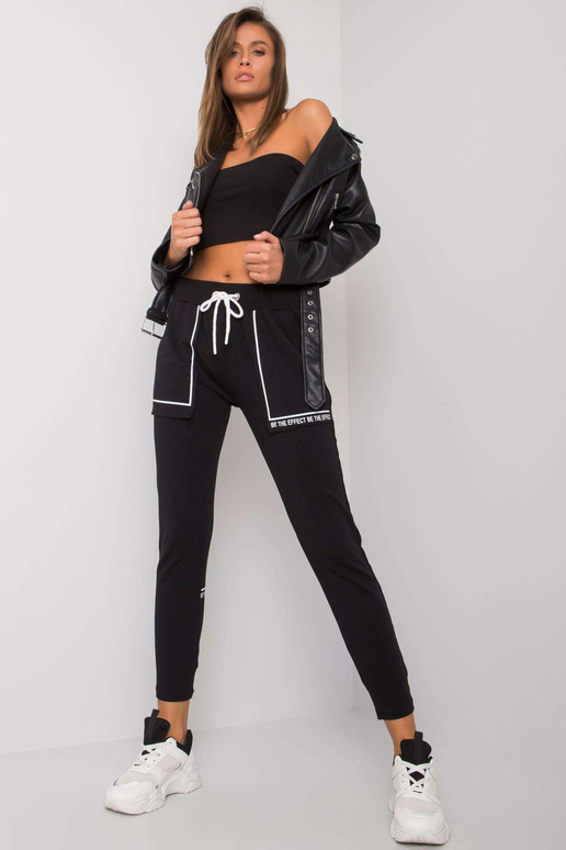 Juodos Winsley medvilninės sportinės...