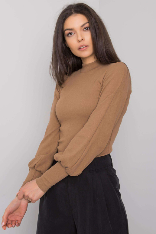 Šviesiai ruda dryžuota palaidinė...