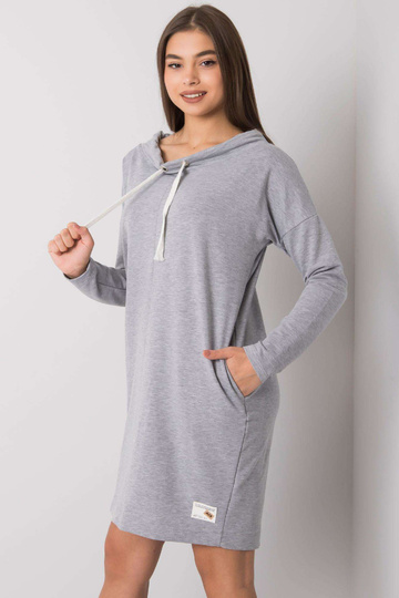 Pilka melanžinė suknelė... 2