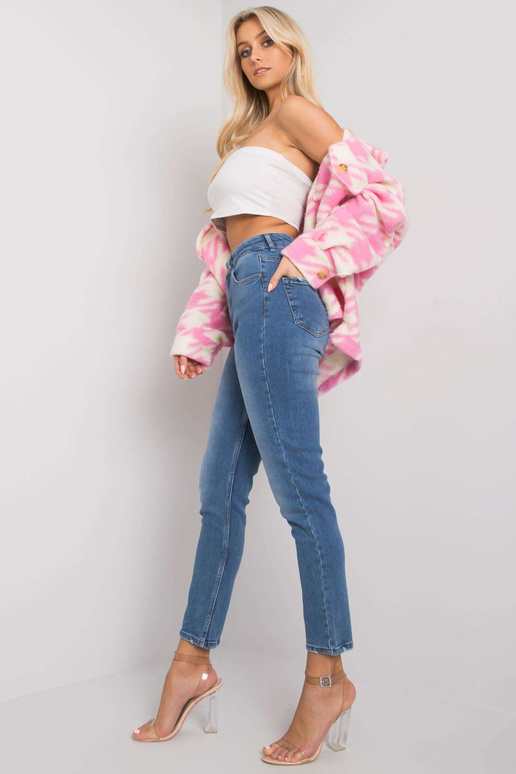 Mėlyni džinsai moterims, įprasti Silves