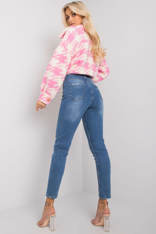 Mėlyni džinsai moterims, įprasti Silves