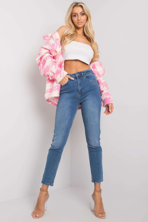 Mėlyni džinsai moterims, įprasti Silves