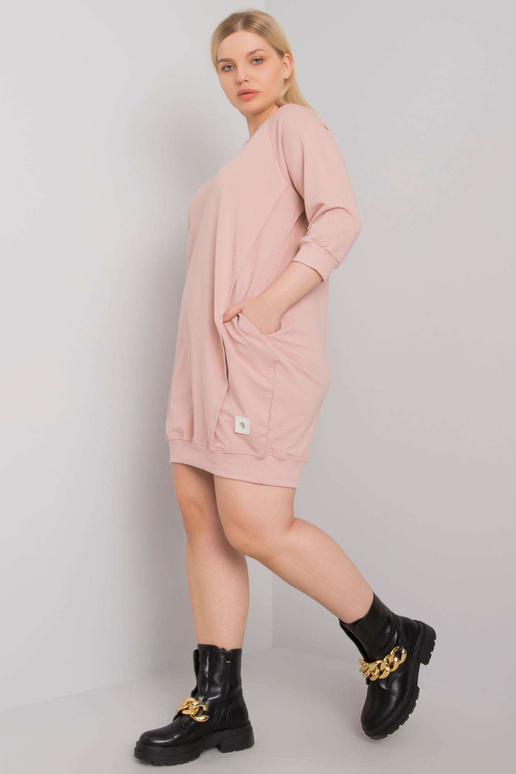 Dirty Pink Cotton Plus Size Karissa... Dirty Pink Cotton Plus Size Karissa...